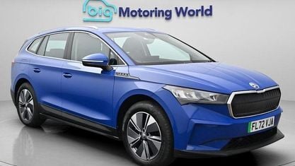 Usado Skoda Enyaq iV ecoSuite 150 kW (204 HP) 2023 Azul SUV