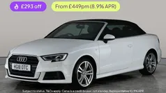 White Used 2018 Audi A3 Cabriolet S-Line Cabriolet | £16,331 (Fair price)