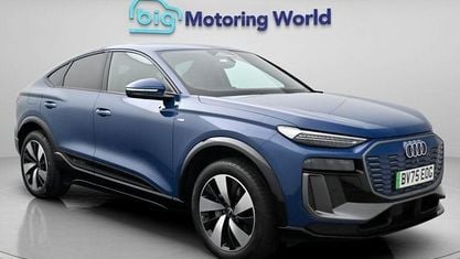 Used Audi Q6 Sportback e-tron S-Line 239 kW (326 HP) 2025 Blue SUV