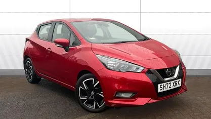 Red Used 2022 Nissan Micra Acenta Hatchback | £11,920 (Fair price)
