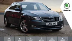 Quartz grey Used 2018 Skoda Superb Executive Hatchback | £12,900 (Fair price)