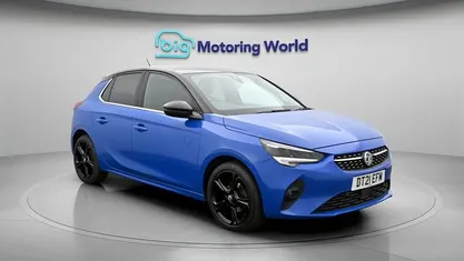 Used Vauxhall Corsa Edition 75 HP (55 kW) 2021 Blue Hatchback