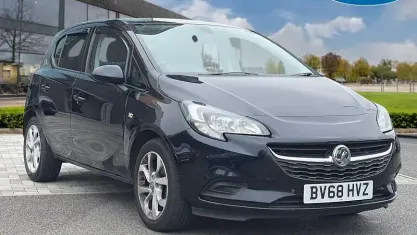 Used Vauxhall Corsa Sport 90 HP (66 kW) 2018 Blue Hatchback