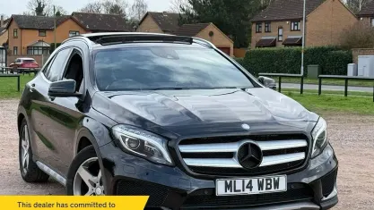 Used Mercedes GLA220 AMG line 170 HP (125 kW) 2014 Black SUV