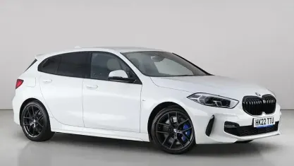 Used BMW 118 M Sport 136 HP (100 kW) 2022 White Hatchback
