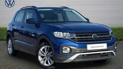 Used VW T-Cross SE 110 HP (80 kW) 2022 Blue SUV