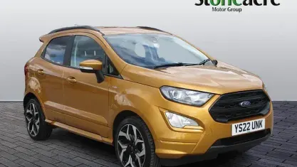 Used Ford Ecosport ST-Line 125 HP (91 kW) 2022 Yellow SUV