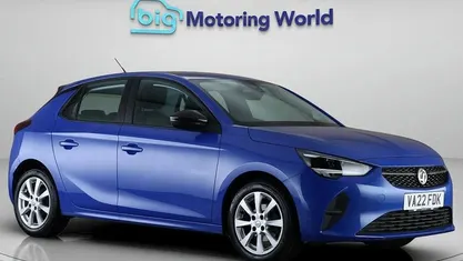 Blue Used 2022 Vauxhall Corsa Edition Hatchback | £9,800 (Good price)