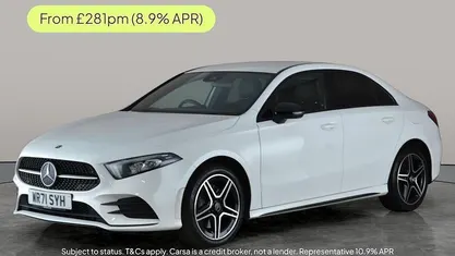 White Used 2021 Mercedes A250 AMG line Sedan | £19,340 (Good price)
