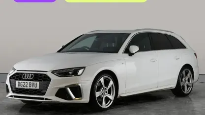 Used Audi A4 S-Line 150 HP (110 kW) 2021 White Estate