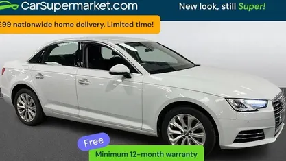 Used Audi A4 150 HP (110 kW) 2018 White Sedan