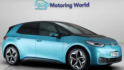 Used VW ID.3 Pro 150 kW (204 HP) 2021 Blue Hatchback