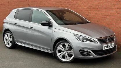 Used Peugeot 308 GT-line 150 HP (110 kW) 2016 Grey Hatchback
