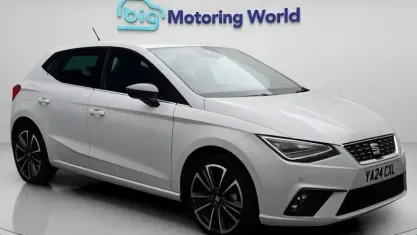 Used Seat Ibiza XCELLENCE Lux 116 HP (85 kW) 2024 White Hatchback