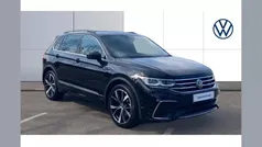 Black Used 2022 VW Tiguan R-line SUV | £26,295 (Fair price)