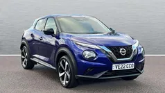 Blue Used 2022 Nissan Juke Tekna SUV | £17,286 (Fair price)