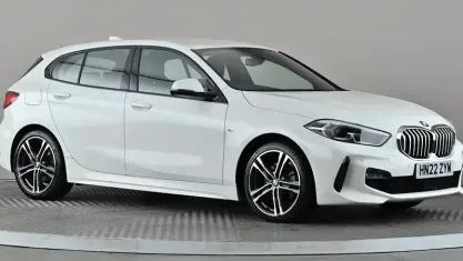 Used BMW 118 M Sport 136 HP (100 kW) 2022 White Hatchback