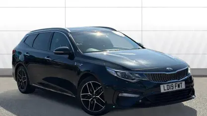 Used Kia Optima 136 HP (100 kW) 2019 Blue Estate