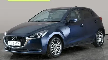 Used Mazda 2 Inclusive 90 HP (66 kW) 2022 Blue Hatchback