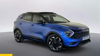 Used Kia Sportage GT-Line S 265 HP (194 kW) 2023 Blue SUV