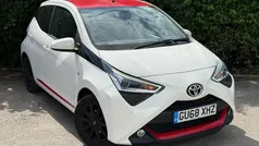 White Used 2018 Toyota Aygo x-press Hatchback | £8,499 (Fair price)