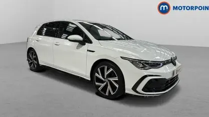 Used VW Golf VIII R-line 150 HP (110 kW) 2023 White Hatchback