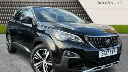 Used Peugeot 3008 Allure 120 HP (88 kW) 2017 Black SUV