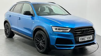 Blue Used 2018 Audi Q3 Black Edition SUV | £16,521 (Super price)