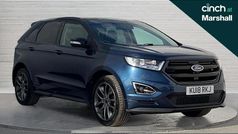 Blue Used 2018 Ford Edge Sport SUV | £16,724 (Fair price)