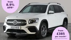 White Used 2021 Mercedes GLB200 AMG line SUV | £25,282 (Fair price)