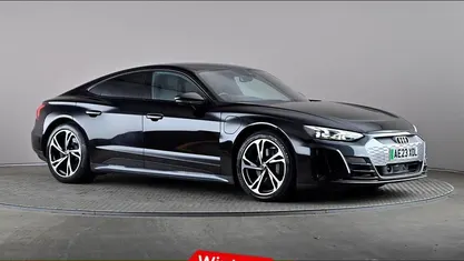 Black Used 2023 Audi e-tron GT quattro Comfort Sedan | £42,197 (Good price)