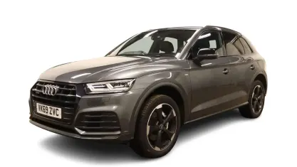 Used Audi Q5 Black Edition 190 HP (139 kW) 2019 Grey SUV