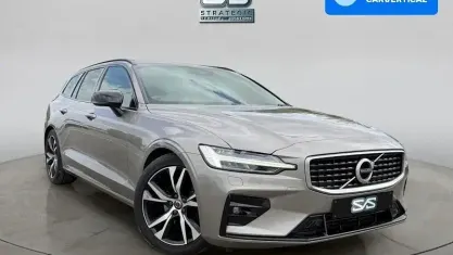 Begagnad Volvo V60 R-Design 190 HK (139 kW) 2019 Grå Kombi