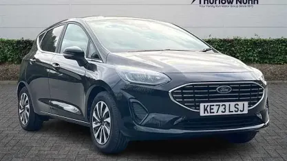 Used Ford Fiesta Titanium 101 HP (74 kW) 2024 Black Hatchback