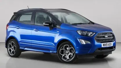 Used Ford Ecosport ST-Line 125 HP (91 kW) 2019 Blue SUV