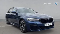 Blue Used 2022 BMW 530e M Sport Estate | £26,390 (Fair price)
