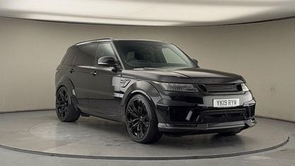 Used Land Rover Range Rover Sport Autobiography Dynamic 525 HP (386 kW) 2019 Santorini black SUV