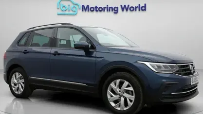 Used VW Tiguan S 150 HP (110 kW) 2021 Blue SUV
