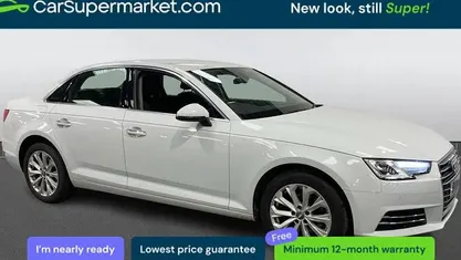 Used Audi A4 150 HP (110 kW) 2018 White Sedan