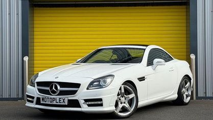 Gebraucht Mercedes SLK250 AMG 204 PS (150 kW) 2013 Weiß Cabrio
