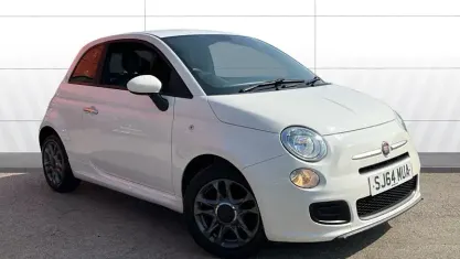 Used Fiat 500 S 69 HP (50 kW) 2014 White Hatchback