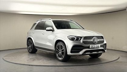 Begagnad Mercedes GLE400 AMG line 330 HK (242 kW) 2021 Silver SUV