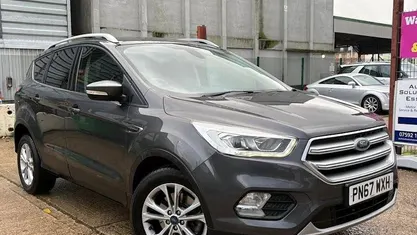 Used Ford Kuga Titanium 120 HP (88 kW) 2017 Grey SUV