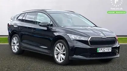 Used Skoda Enyaq iV ecoSuite 131 kW (179 HP) 2022 Black SUV