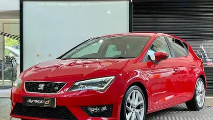 Red Used 2014 Seat Leon FR Hatchback | £5,890 (Fair price)