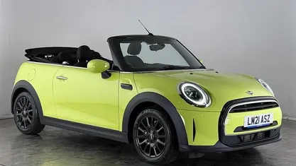 Yellow Used 2021 Mini Cooper Cabriolet Classic Cabriolet | £15,200 (Fair price)