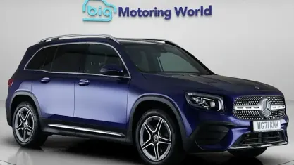 Used Mercedes GLB200 AMG line 163 HP (119 kW) 2021 Blue SUV