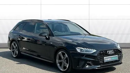 Used Audi A4 Black Edition 150 HP (110 kW) 2021 Black Estate