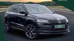 Black Used 2021 Skoda Karoq SportLine SUV | £23,005 (Fair price)