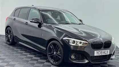 Used BMW 118 M Sport 136 HP (100 kW) 2019 Black Hatchback
